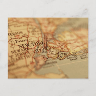 NEW YORK Vintage Karte