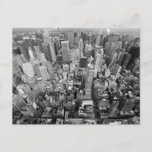 New York von oben Postkarte