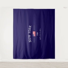 New York Wandteppich