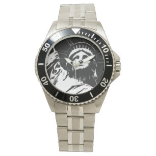 New York Watch Statue of Liberty NYC Wristwatch Armbanduhr