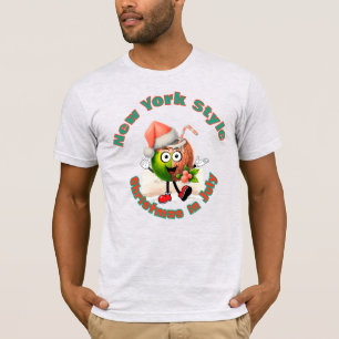New York Weihnachten im Juli Lustiges Kokosnuss-T- T-Shirt