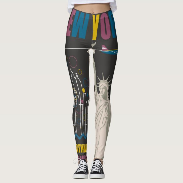 New York Women's Leggings (Vorderseite)