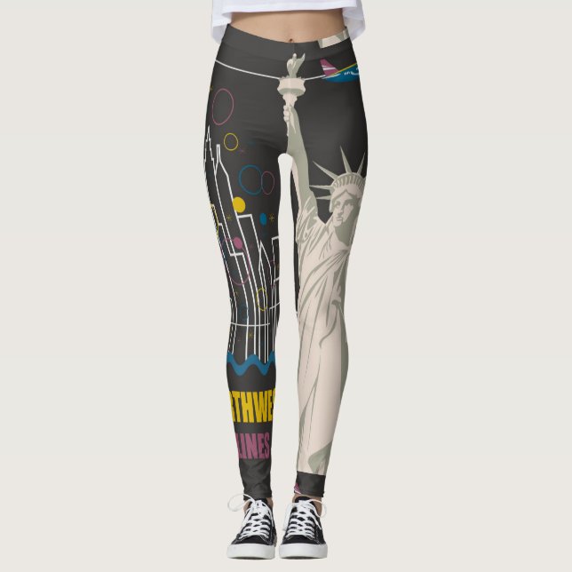 New York Women's Leggings (Vorderseite)