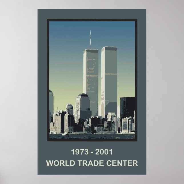 New York World Trade Center Poster (Vorne)