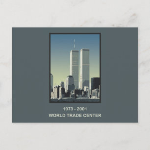 New York World Trade Center Postkarte