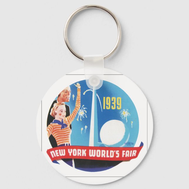 New York World's Fair 1939 Schlüsselanhänger (Vorderseite)