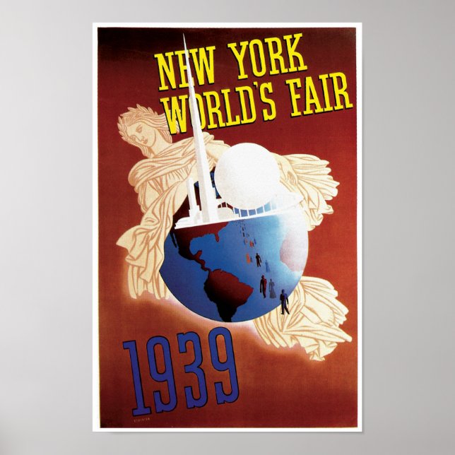 New York World's Fair (Globe) Poster (Vorne)
