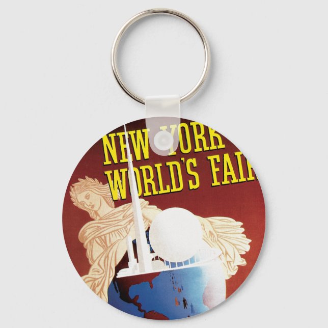 New York World's Fair (Globe) Schlüsselanhänger (Vorderseite)