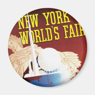 New York World's Fair (Globus) Magnet