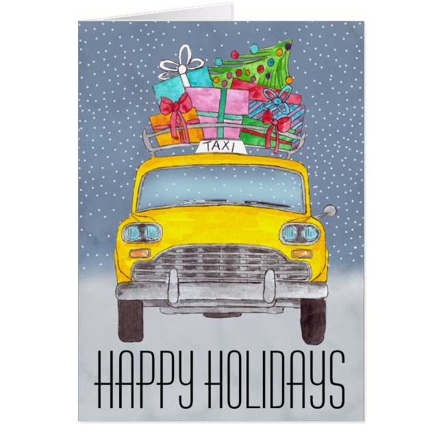 New York Yellow Cab Weihnachtsgeschenke (Vorne)