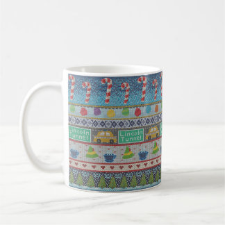 New York zu Weihnachten Kaffeetasse