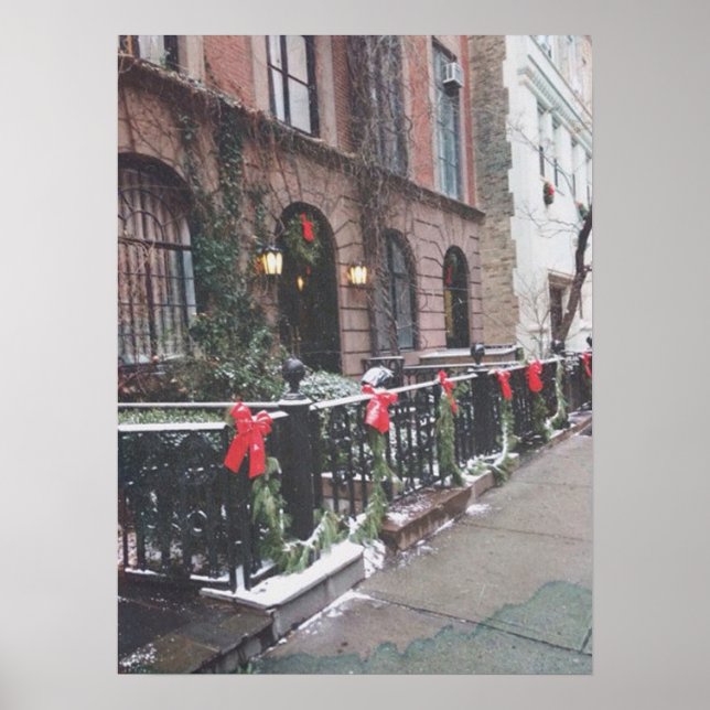 New York zu Weihnachten Poster (Vorne)