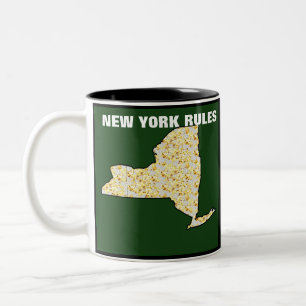 NEW YORK ZWEIFARBIGE TASSE