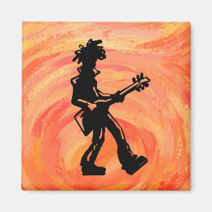 New- YorkBoogie-Nachtgitarren-Orange Magnet