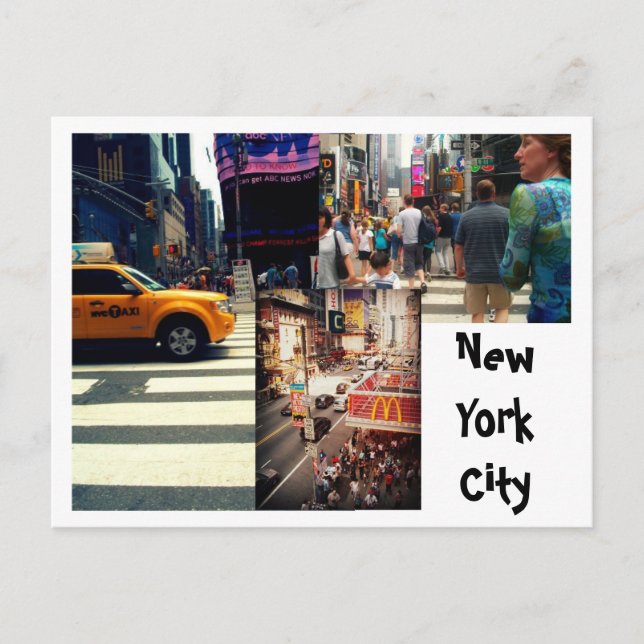 New YorkCity Postkarte (Vorderseite)