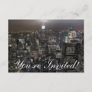 New- Yorkeinladungs-personalisiertes New- YorkuAwg Einladung