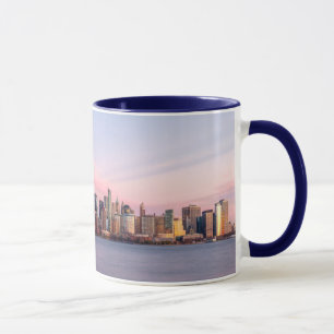 New Yorker Abend Skyline Tasse