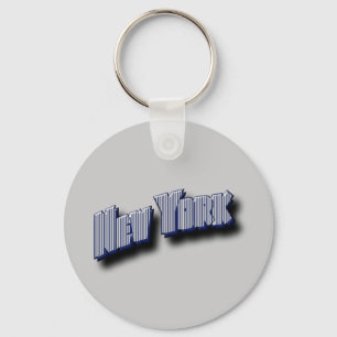 New Yorker Banner Schlüsselanhänger
