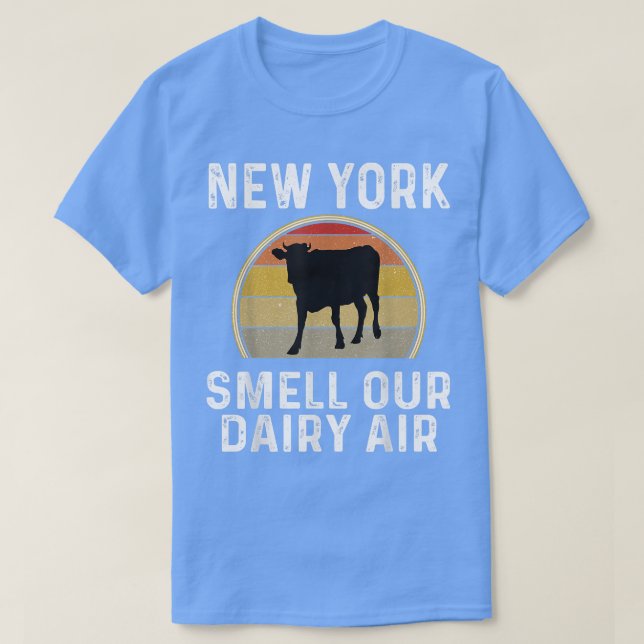 New Yorker Dairy Bauer riecht nach unserer Dairy A T-Shirt (Design vorne)