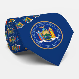 New Yorker Flag & Siegel, Flag New York Krawatte