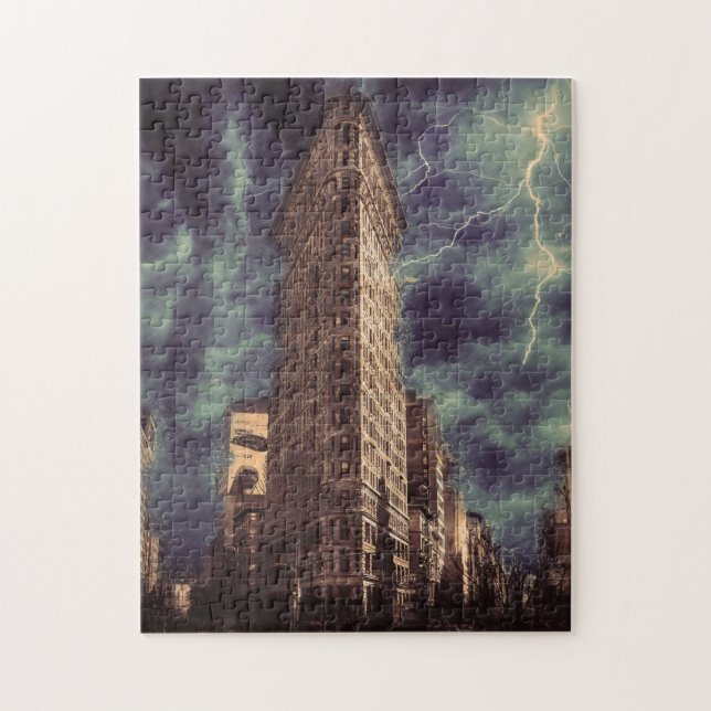 New Yorker Flatiron Building. (Vertikal)