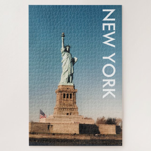 New Yorker Freiheitsdame (Vertikal)
