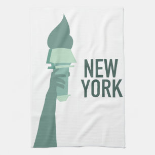 New Yorker Freiheitsstatue Geschirrtuch