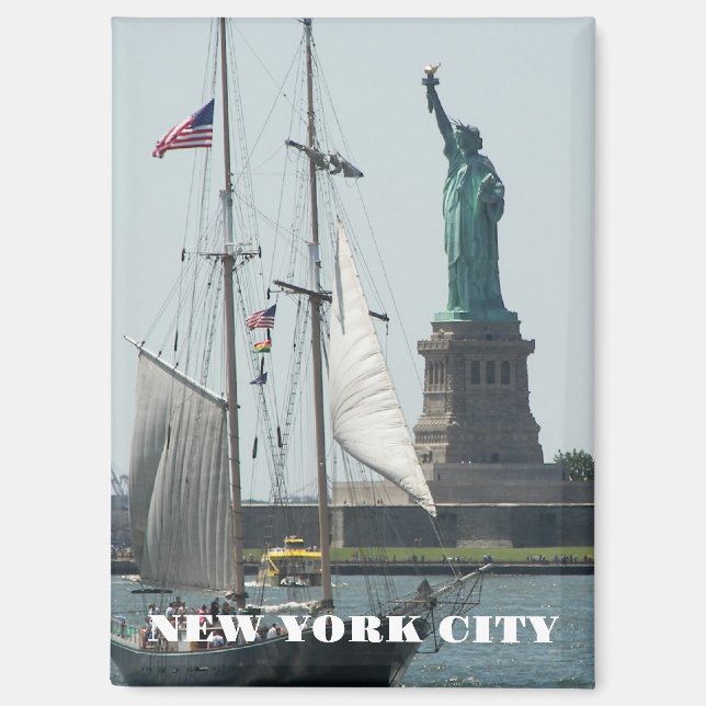 New Yorker Freiheitsstatue Magnet (Vorderseite)