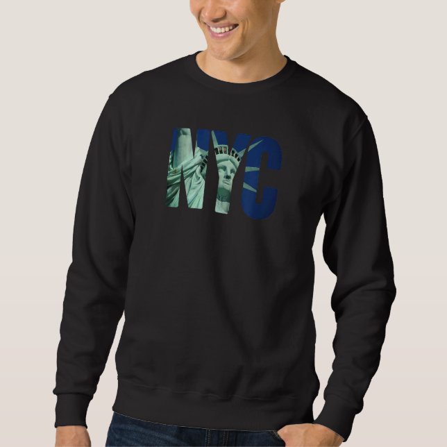 New Yorker Freiheitsstatue Sweatshirt (Vorderseite)