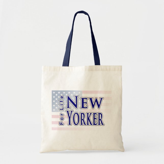 New Yorker für das Leben Tragetasche (Vorne)