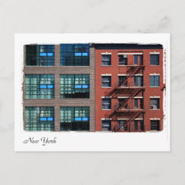New Yorker Gebäude. Postkarte