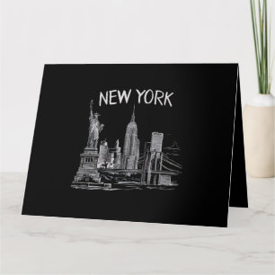 New Yorker Geschenke für Männer Frauen NY Stadt Vi Karte