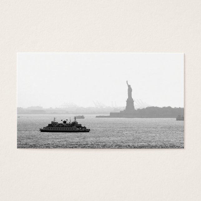 New Yorker Hafen - Freiheitsstatue (Vorderseite)