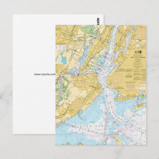 New Yorker Hafen Postkarte