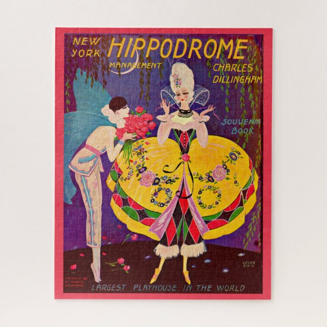 New Yorker Hippodrome-Programm 1920 (Vertikal)