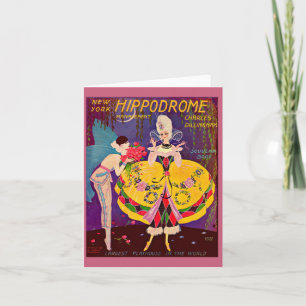 New Yorker Hippodrome-Programm 1920