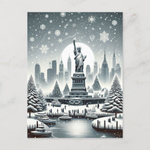 "New Yorker Holiday-Eleganz. Anpassbare Karten