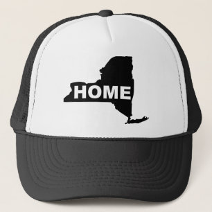 New Yorker Home Hat Baseballkappe Empire State Truckerkappe