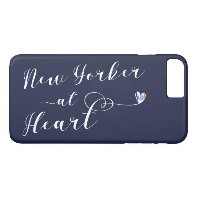 New Yorker im Heart Mobile Phone Case (Rückseite (Horizontal))