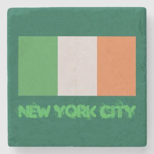 New Yorker Irisch-Amerikanisches Andenken, NYC-Irl Steinuntersetzer