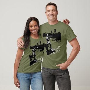 New Yorker Jazz-Trompeter Skyline T-Shirt