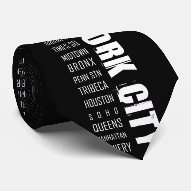 New Yorker Krawatte (Gerollt)