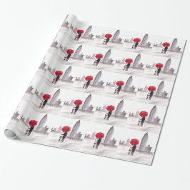 New Yorker Liebe Geschenkpapier
