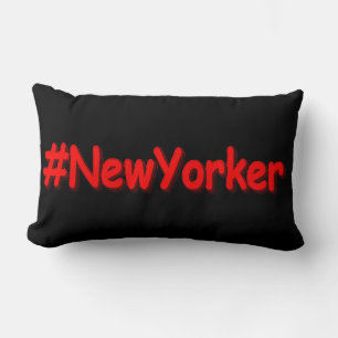 "#New Yorker " Niedliches Design. Jetzt kaufen Lendenkissen