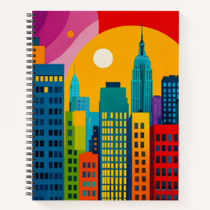 New Yorker Pop Art Notizbuch