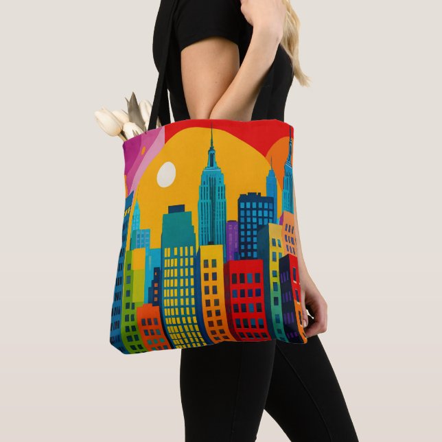 New Yorker Pop Art Tasche (Von Nahem)