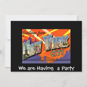 New Yorker private Party-Einladung Einladung