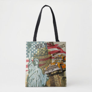 New Yorker Reiseplakat. Tasche