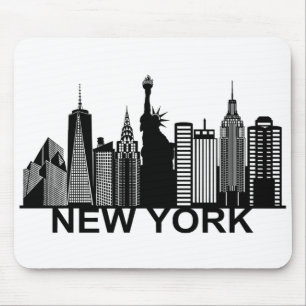 New Yorker Silhouette Mousepad