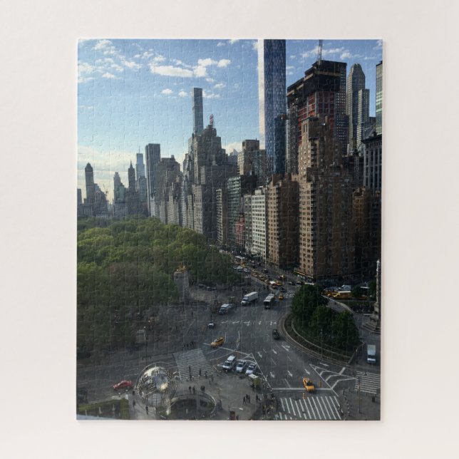 New Yorker Skyline. (Vertikal)
